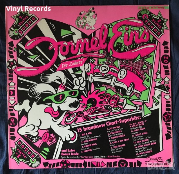 Various – Formel Eins - Die Zehnte, Vinyl, LP, Compilation, снимка 1