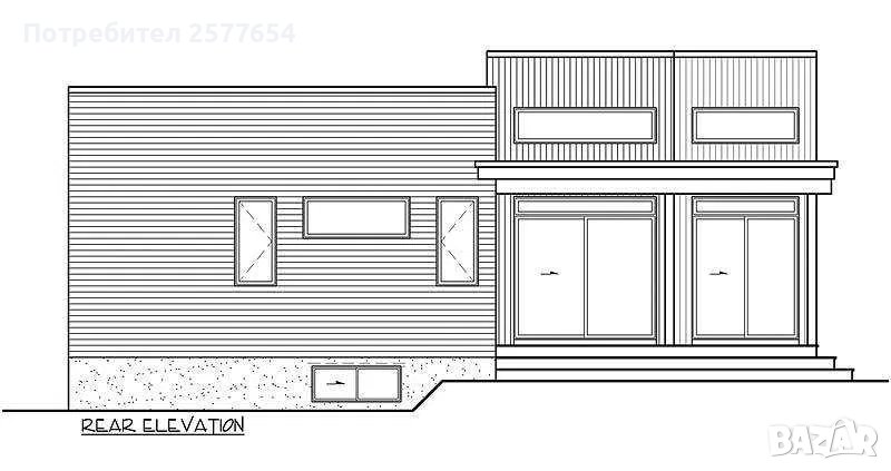 Сглобяеми Преместваеми Модулни Преносими Жилищни Мобилни -120м2 Кредит , снимка 1