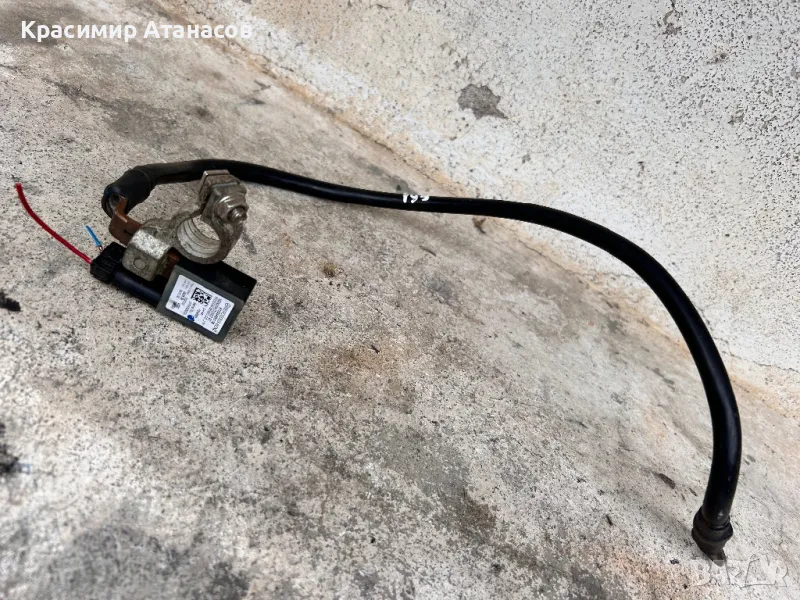 A1665420118. Минусова клема за Мерцедес Ц-класа W204. OM651, снимка 1