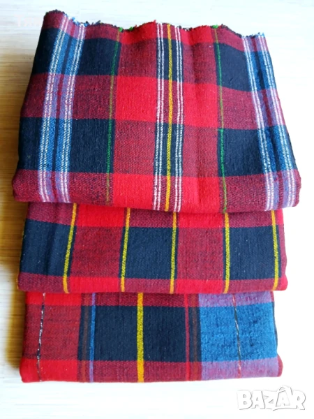 Вълнени черги каре , снимка 1