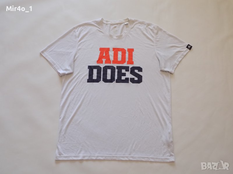 Тениска adidas адидас потник блуза оригинал спорт фитнес крос мъжка XL, снимка 1