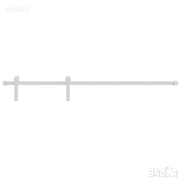 vidaXL Механизъм за плъзгаща се врата, 183 см, стомана（SKU:151707）, снимка 1