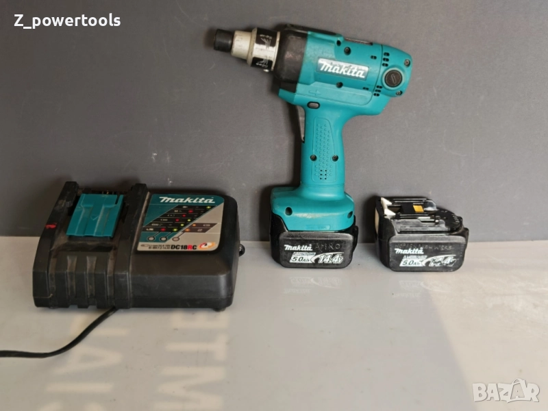 Makita DFT126F – Професионален винтоверт + зарядно + 2 батерии, снимка 1