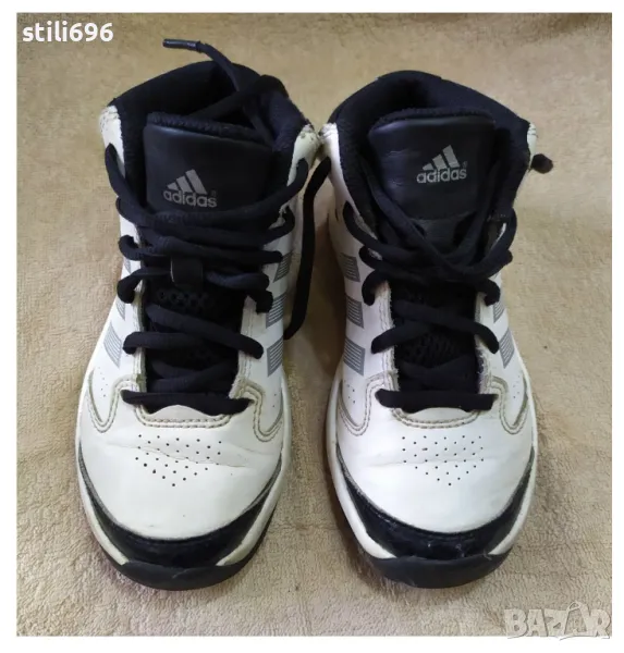 ДЕТСКИ МАРАТОНКИ  ADIDAS  ОРИГИНАЛНИ - ЕСТЕСТВЕНА КОЖА., снимка 1