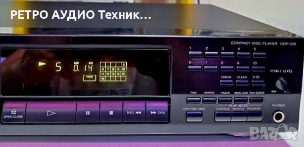 CD-плеър Sony, mod. CDP-215 , снимка 1