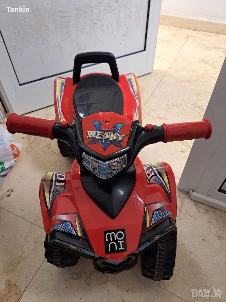 детско atv за бутане с музика , снимка 1