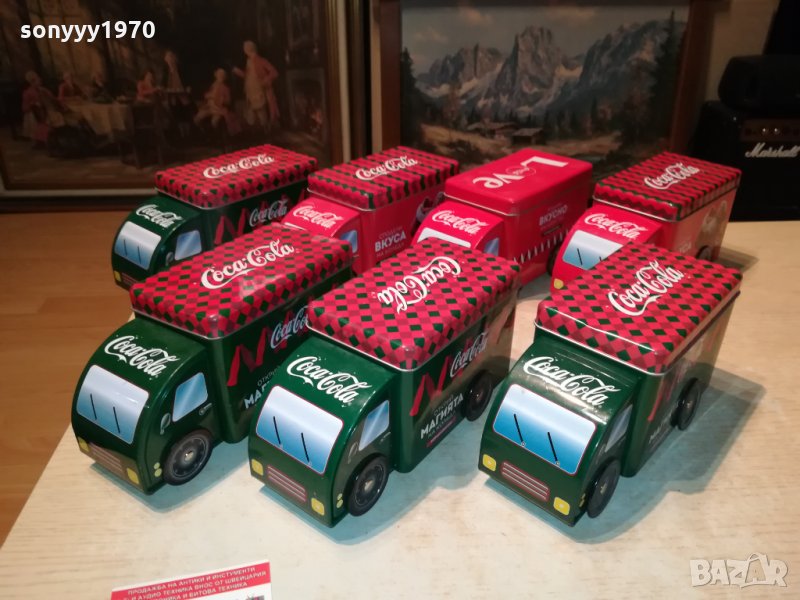 COCA COLA X 7 КАМИОНА 2002221922, снимка 1