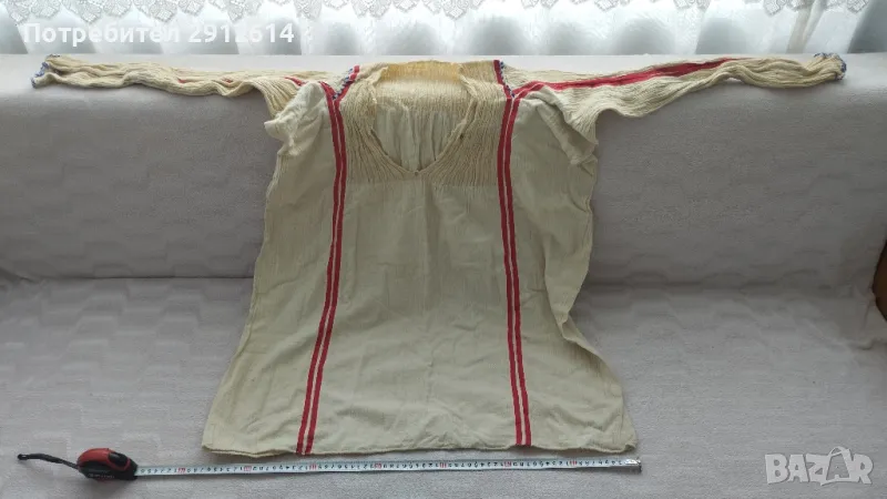 Стара автентична кенарена риза , снимка 1