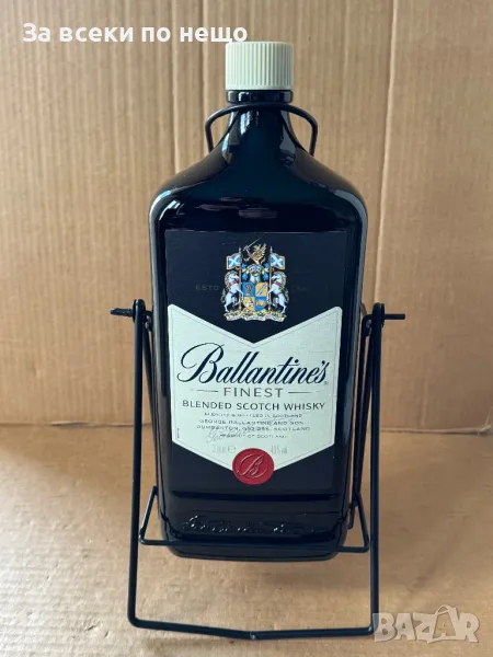 Люлка, Бутилка от Уиски Ballantines , 3L, снимка 1