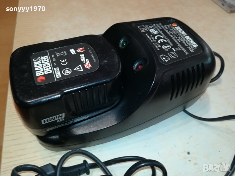 BLACK DECKER CHARGER+BATTERY PACK 0508231922, снимка 1