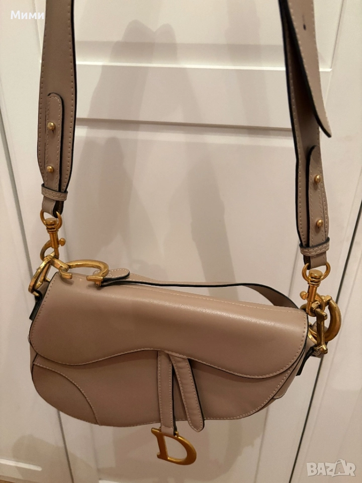 Leather Dior Saddle bag, снимка 1