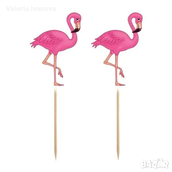 Комплект топери Flamingo, 6 броя, еднолицеви 99921, снимка 1