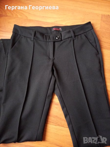 Дамски нов черен панталон Вoneli, снимка 1