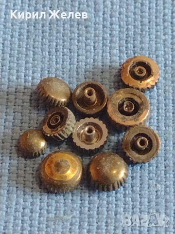 Лот части за часовници 10 броя стари редки за КОЛЕКЦИЯ ЧАСТИ 43551, снимка 3 - Антикварни и старинни предмети - 44835778