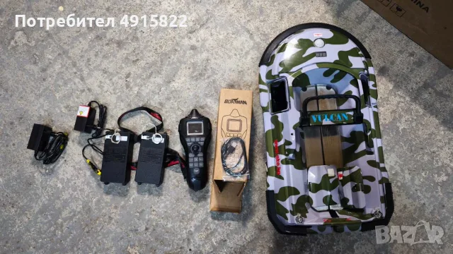 Лодка за захранка Boatman Vulcan GPS, снимка 4 - Екипировка - 55625574