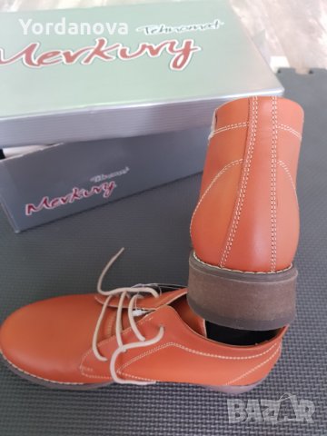 Нови Дамски Боти от Естествена Кожа, снимка 5 - Дамски боти - 36026941