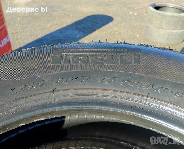Гуми 215 60 17 Пирели Pirelli 4 броя.Нов внос. Не са нови!, снимка 14 - Гуми и джанти - 53474490