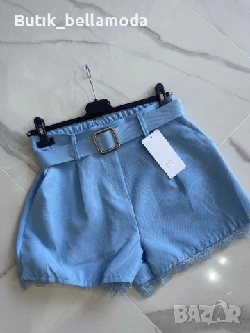 Къси панталони с колан , снимка 9 - Къси панталони и бермуди - 53672783