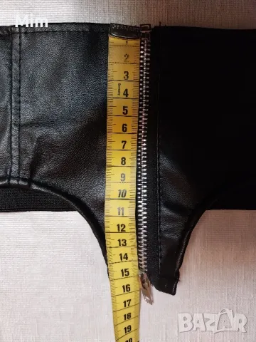 XL/2XL Черен кожен колан /корсет /, снимка 5 - Корсети, бюстиета, топове - 49552525