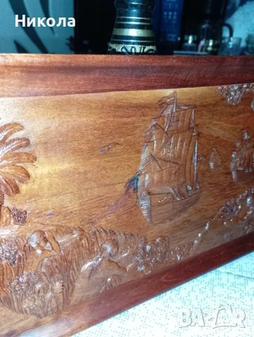 Дърворезби,,Колумб пристига в .." ,,Ренесансов благородник", снимка 2 - Пана - 39757178
