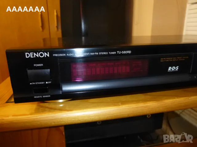 TUNER DENON TU-580 RD С ДИСТАНЦИОННО, снимка 2 - Ресийвъри, усилватели, смесителни пултове - 50213021