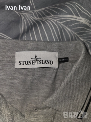 Поло тениска Stone Island, снимка 4 - Тениски - 56227933