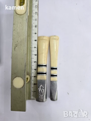 Две цигарета слонова кост, снимка 7 - Антикварни и старинни предмети - 51395234
