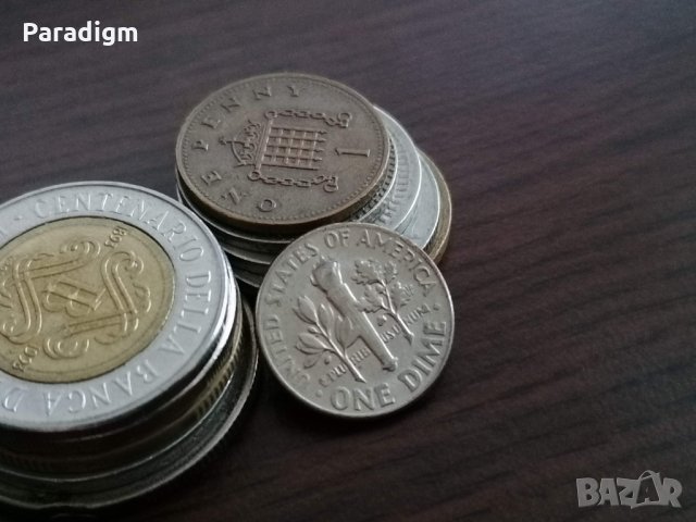 Монета - САЩ - 1 дайм | 1967г.