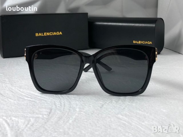 Balenciaga дамски слънчеви очила котка котешки очи 2 цвята, снимка 4 - Слънчеви и диоптрични очила - 41626509