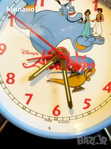 Стар механичен будилник, настолен часовник, снимка 2 - Антикварни и старинни предмети - 50076577