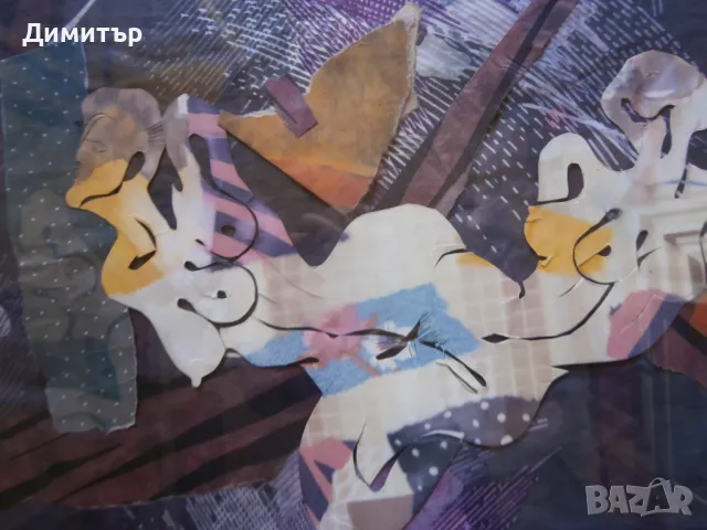 Картина "Ноктюрно" Цв. Цветков, снимка 5 - Картини - 49256190