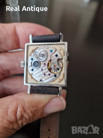 Рядък антикварен колекционерски немски ръчен часовник Nomos- Glashutte , снимка 7 - Мъжки - 51617241