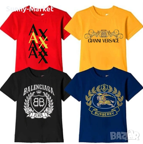 BURBERRY Детски тениски и блузи - 1 год - 16 год, снимка 12 - Детски тениски и потници - 53720609