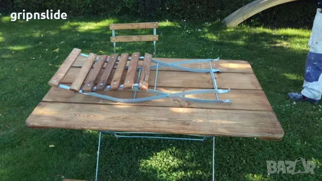 сгъваеми маси от дърво и метал, снимка 8 - Маси - 49029011