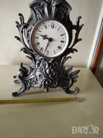 ретро каминен часовник в стил рококо, снимка 4 - Други ценни предмети - 41575809