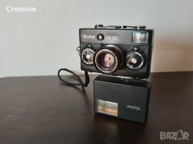 Rollei 35 SE + Rollei E 15B Flash , снимка 12 - Фотоапарати - 41764384