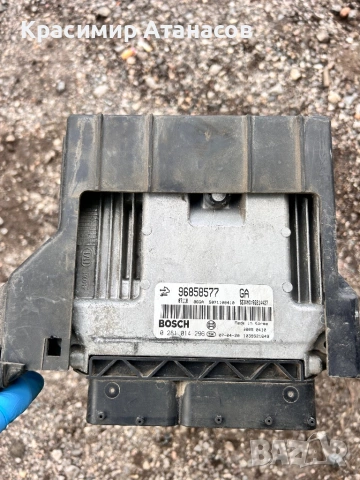 0281014296. Компютър двигател за шевролет каптива. 96858577, снимка 7 - Части - 51431772