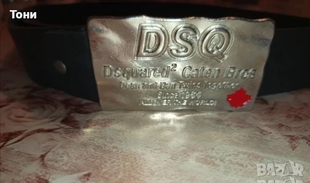DSQ Оригинал Нов Дамски Кожен Колан 100см. , снимка 9 - Колани - 51252013