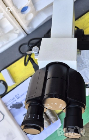 Микроскоп Exacta Optech B3, снимка 5 - Медицинска апаратура - 51714315