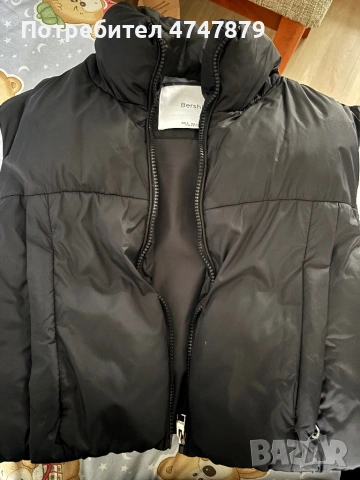 Чисто ново черно яке без ръкави/елек, не е обличано