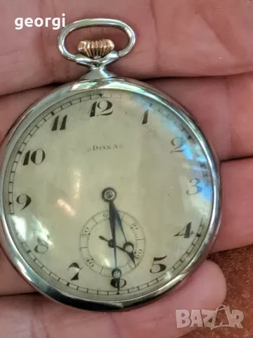 швейцарски джобен часовник Doxa, снимка 11 - Джобни - 47645316