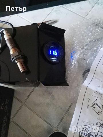 Ламбда сонда за смеси, с волтметър, НОВА, показващ уред, ланда сонда, снимка 6 - Аксесоари и консумативи - 30585177