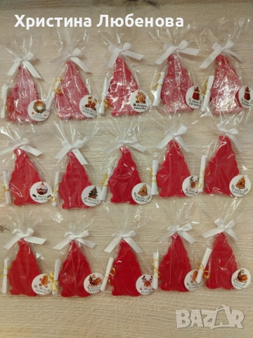 Коледни сапунчета , снимка 2 - Декорация за дома - 52450914