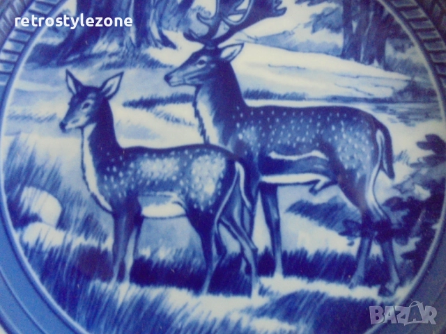 № 8314 Колекционерска порцеланова чиния -Ravn Porslin Jul 1979  , снимка 2 - Други ценни предмети - 52043142