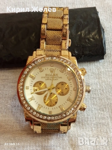 Дамски часовник ROLEX OYSTER PERPETUAL реплика много красив 53754, снимка 4 - Дамски - 53677288