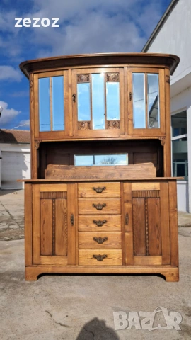 Ретро шкаф Ар Нуво, снимка 2 - Шкафове - 53257680