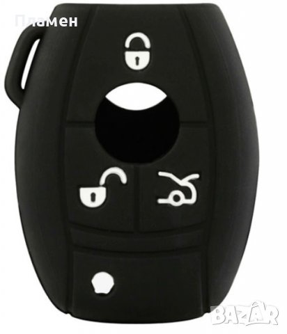 Защитен силиконов калъф, кейс за автомобилен ключ Mercedes, BMW, Audi, WV, Opel. Fiat , снимка 2 - Аксесоари и консумативи - 39028965