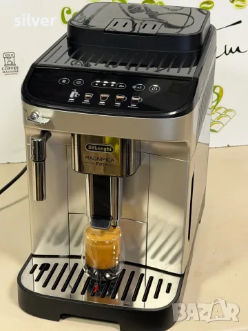 Кафемашина кафе автомат delonghi magnifica EVO с гаранция, снимка 3 - Кафемашини - 55934461