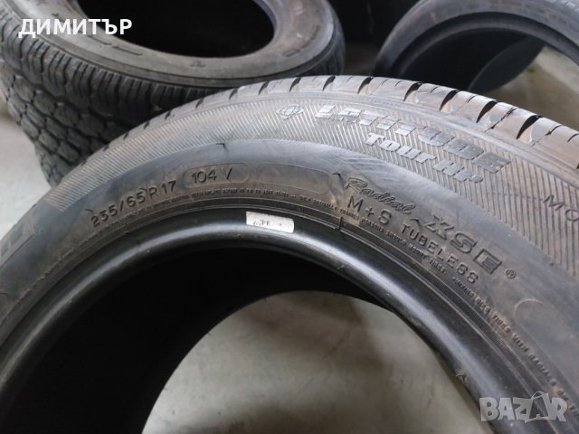 Само 1бр.НОВА всесезонна MICHELIN 235/65/17 DOT4517-ЦЕНАТА Е ЗА БРОЙ, снимка 5 - Гуми и джанти - 42671604