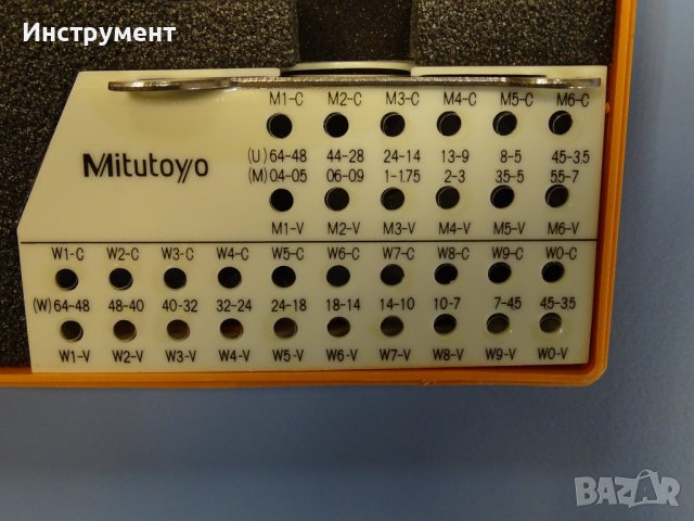 Микрометър резбомер Mitutoyo 126-127 (TMC-75) 50-75 mm, снимка 3 - Шублери - 41227044